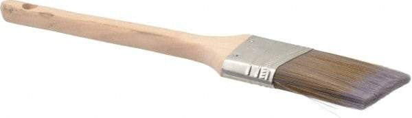 Premier Paint Roller - 2" Angled Synthetic Sash Brush - 2-3/4" Bristle Length, 9" Wood Rattail Handle - All Tool & Supply