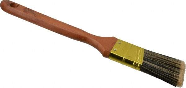 Premier Paint Roller - 1-1/2" Angled Synthetic Sash Brush - 2-1/4" Bristle Length, 8-3/4" Wood Handle - All Tool & Supply