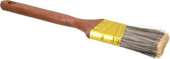 Premier Paint Roller - 2" Angled Synthetic Sash Brush - 2-1/2" Bristle Length, 9" Wood Handle - All Tool & Supply