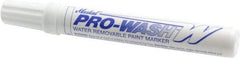 Markal - White Oil-Based Paint Marker - Fine Tip, Alcohol Base Ink - All Tool & Supply