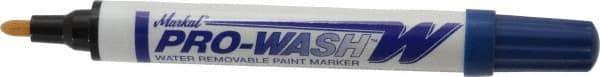 Markal - Blue Oil-Based Paint Marker - Fine Tip, Alcohol Base Ink - All Tool & Supply