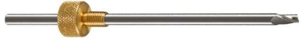 Onsrud - 3/16" Cutting Diam x 3/8" Length of Cut, 1 Flute, Upcut Spiral Router Bit - Uncoated, Right Hand Cut, Solid Carbide, 6-1/2" OAL x 1/4" Shank Diam, Single Edge - All Tool & Supply