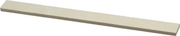 Made in USA - 800 Grit Aluminum Oxide Rectangular Polishing Stone - Super Fine Grade, 1/2" Wide x 6" Long x 1/8" Thick - All Tool & Supply