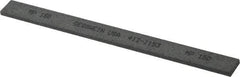 Made in USA - 150 Grit Silicon Carbide Rectangular Polishing Stone - Very Fine Grade, 1/2" Wide x 6" Long x 1/8" Thick - All Tool & Supply