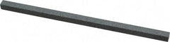 Made in USA - 150 Grit Silicon Carbide Square Polishing Stone - Very Fine Grade, 1/4" Wide x 6" Long x 1/4" Thick - All Tool & Supply