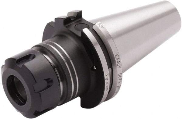 Seco - 0.019" to 0.393" Capacity, 2.755" Projection, DIN69871-40 Taper Shank, ER16 Collet Chuck - 5.448" OAL - Exact Industrial Supply