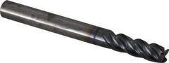 Kennametal - 1/4", 4 Flute, Solid Carbide, 0.03" Corner Radius End Mill - 2-1/2" OAL, 3/4" LOC - All Tool & Supply