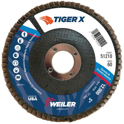 5 × 7/8 ARBOR 60X FLAP DISC - All Tool & Supply