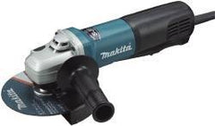 Makita - 6" Wheel Diam, 10,000 RPM, Corded Angle & Disc Grinder - 5/8-11 Spindle, 120 Volts, 13 Amps - All Tool & Supply