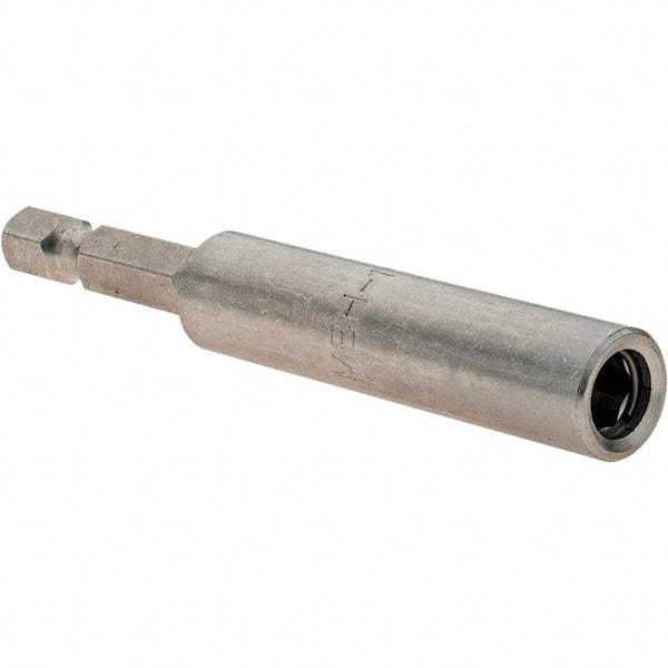 VEGA Industries - 1/4" Magnetic Bit Holder with C-Ring - 1/4" Hex Drive, 3" OAL - All Tool & Supply