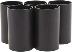 Value Collection - 2" Long Heat Shrink Electrical Tubing - Black - All Tool & Supply