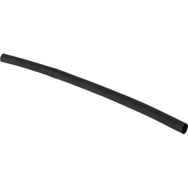 Value Collection - 6" Long Heat Shrink Electrical Tubing - Black - All Tool & Supply