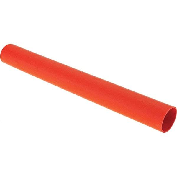 Value Collection - 8" Long Heat Shrink Electrical Tubing - Red - All Tool & Supply