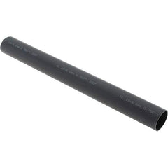 Value Collection - 8" Long Heat Shrink Electrical Tubing - Black - All Tool & Supply