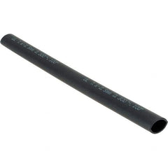 Value Collection - 6" Long Heat Shrink Electrical Tubing - Black - All Tool & Supply