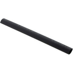 Value Collection - 6" Long Heat Shrink Electrical Tubing - Black - All Tool & Supply