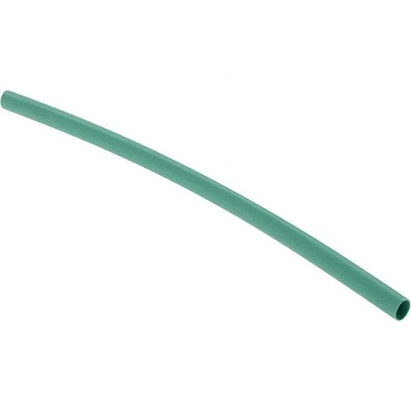 Value Collection - 4" Long Heat Shrink Electrical Tubing - Green - All Tool & Supply