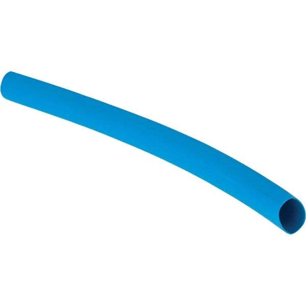 Value Collection - 4" Long Heat Shrink Electrical Tubing - Blue - All Tool & Supply