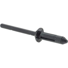 Value Collection - Nylon Multi Grip Blind Rivet - 1/16" to 9/64" Grip, 9.5mm Head Diam, 1-7/8" Length Under Head, - All Tool & Supply