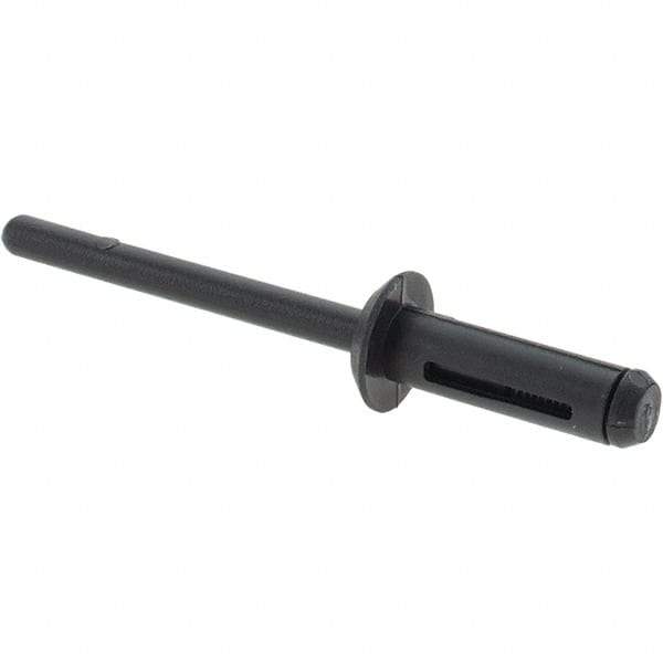 Value Collection - Nylon Multi Grip Blind Rivet - 1/8" to 5/32" Grip, 9mm Head Diam, - All Tool & Supply