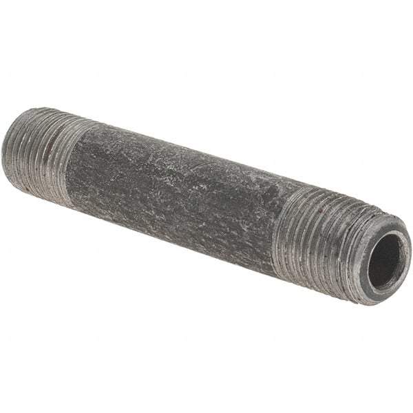 Value Collection - Schedule 80, 1/8" Diam x 2" Long Pipe Nipple - Seamless - All Tool & Supply