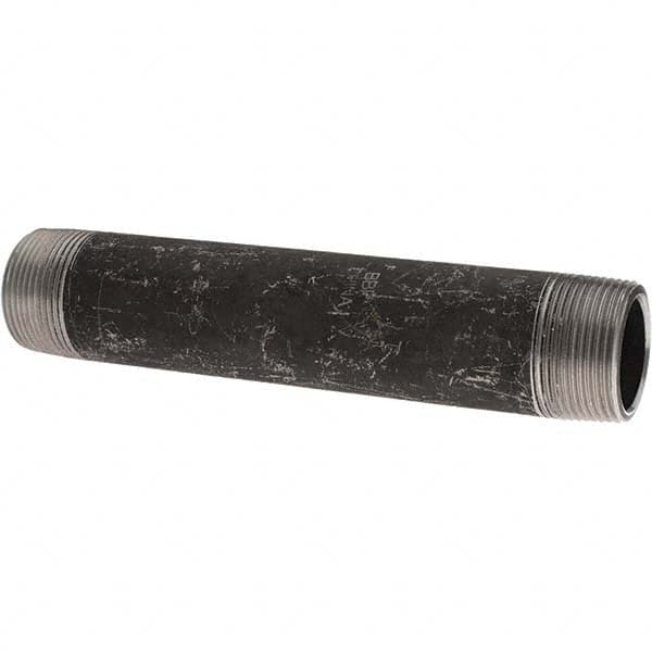 Value Collection - Black Pipe Nipples & Pipe Style: Welded Pipe Size: 1-1/4 (Inch) - All Tool & Supply