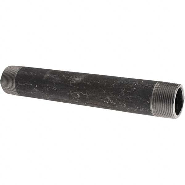 Value Collection - Black Pipe Nipples & Pipe Style: Welded Pipe Size: 1-1/4 (Inch) - All Tool & Supply