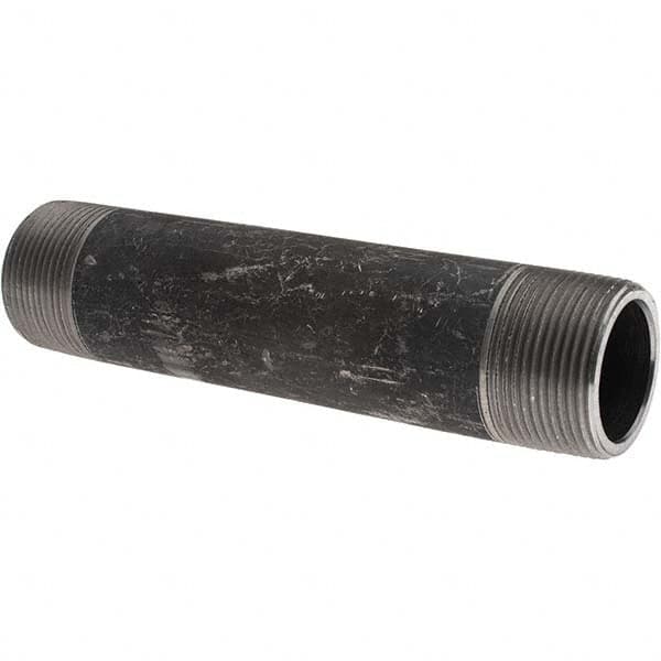 Value Collection - Black Pipe Nipples & Pipe Style: Welded Pipe Size: 1-1/4 (Inch) - All Tool & Supply