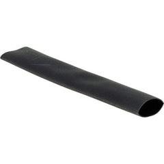 Value Collection - 6" Long Heat Shrink Electrical Tubing - Black - All Tool & Supply