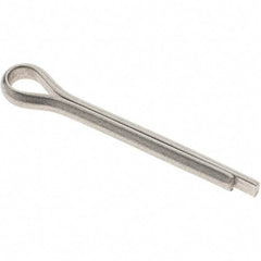 Value Collection - 3/16" Diam x 1-1/2" Long Extended Prong Cotter Pin - Grade 18-8, Uncoated, Stainless Steel - All Tool & Supply