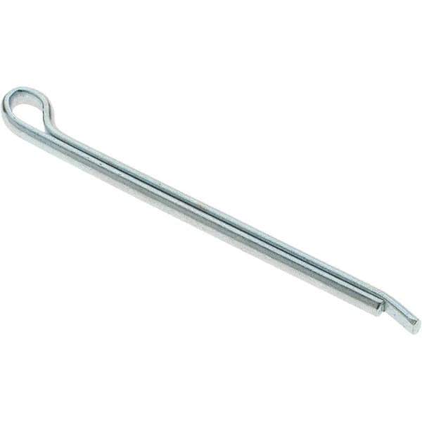 Value Collection - 7/64" Diam x 1-3/4" Long Hammerlock Cotter Pin - Grade 2, Zinc-Plated, Steel - All Tool & Supply