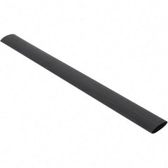 Value Collection - 12" Long Heat Shrink Electrical Tubing - Black - All Tool & Supply