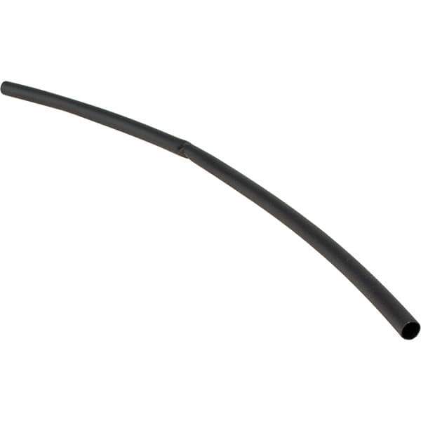 Value Collection - 12" Long Heat Shrink Electrical Tubing - Black - All Tool & Supply