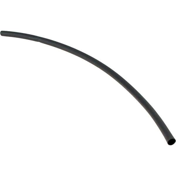 Value Collection - 12" Long Heat Shrink Electrical Tubing - Black - All Tool & Supply