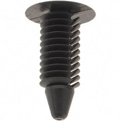 Value Collection - 5mm Hole Diam, Plastic Panel Rivet - 15.5mm Length Under Head, 5mm Material Thickness - All Tool & Supply