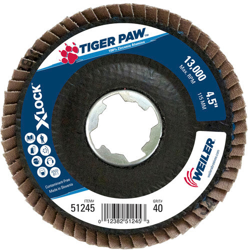 ‎51245 4-1/2″ TIGER PAW AB