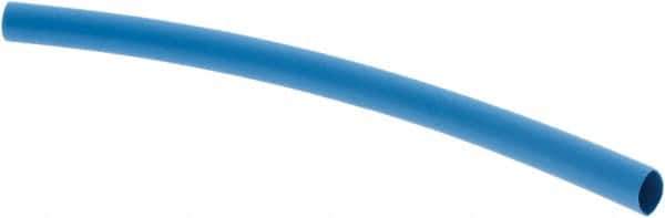 Value Collection - 6" Long Heat Shrink Electrical Tubing - Blue - All Tool & Supply