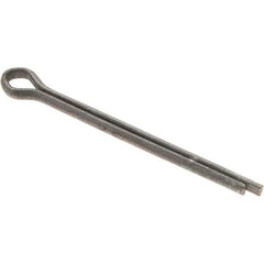 Value Collection - 5/32" Diam x 2" Long Extended Prong Cotter Pin - Grade 2, Zinc-Plated, Steel - All Tool & Supply