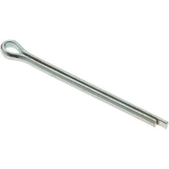 Value Collection - Extended Prong Cotter Pin - Grade 2, Zinc-Plated, Steel - All Tool & Supply