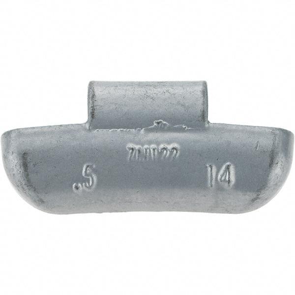 Value Collection - 0.5 oz LH Wheel Weight - Zinc, For Use with Automotive & Light Trucks - All Tool & Supply