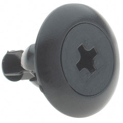 Value Collection - Nylon Screw Mount Blind Rivet - 16mm Head Diam, 9mm Length Under Head, - All Tool & Supply