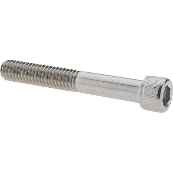 Value Collection - 5/16-18 UNC Hex Socket Drive, Socket Cap Screw - Grade 18-8 Stainless Steel, 2-1/4" Length Under Head - All Tool & Supply