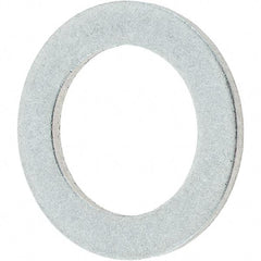 Value Collection - M12 Screw, Aluminum Standard Flat Washer - 14mm ID x 22mm OD, 1.5mm Thick - All Tool & Supply