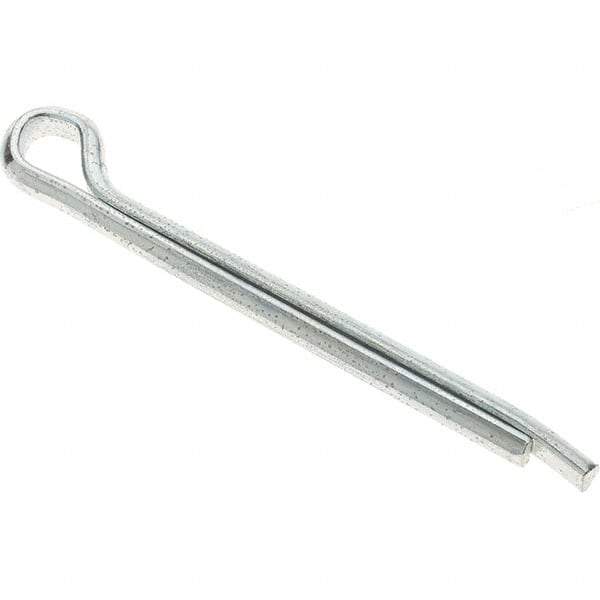 Value Collection - 3/8" Diam x 4" Long Hammerlock Cotter Pin - Grade 2, Zinc-Plated, Steel - All Tool & Supply