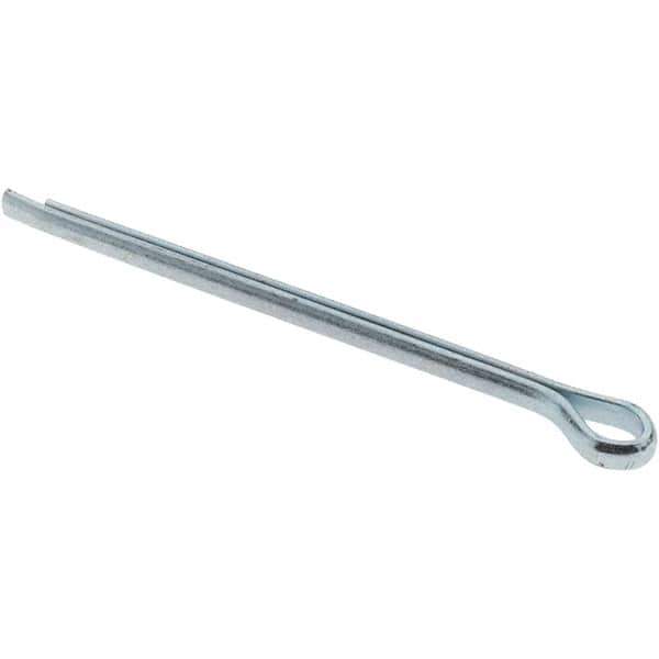 Value Collection - 7/64" Diam x 2" Long Hammerlock Cotter Pin - Grade 2, Zinc-Plated, Steel - All Tool & Supply