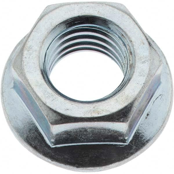 Value Collection - 1/2-13, 1/2" Flange Diam, Serrated Flange Nut - All Tool & Supply