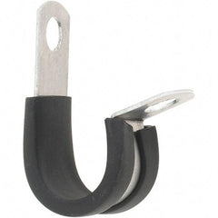 Made in USA - Pipe & Cable Clamps Type: Cushion Clamp Tube Diameter: 1/2 (Inch) - All Tool & Supply