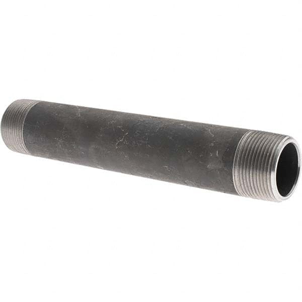 Value Collection - Black Pipe Nipples & Pipe Style: Welded Pipe Size: 1-1/4 (Inch) - All Tool & Supply