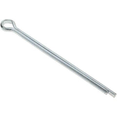 Value Collection - 5/16" Diam x 5" Long Extended Prong Cotter Pin - Grade 2, Zinc-Plated, Steel - All Tool & Supply