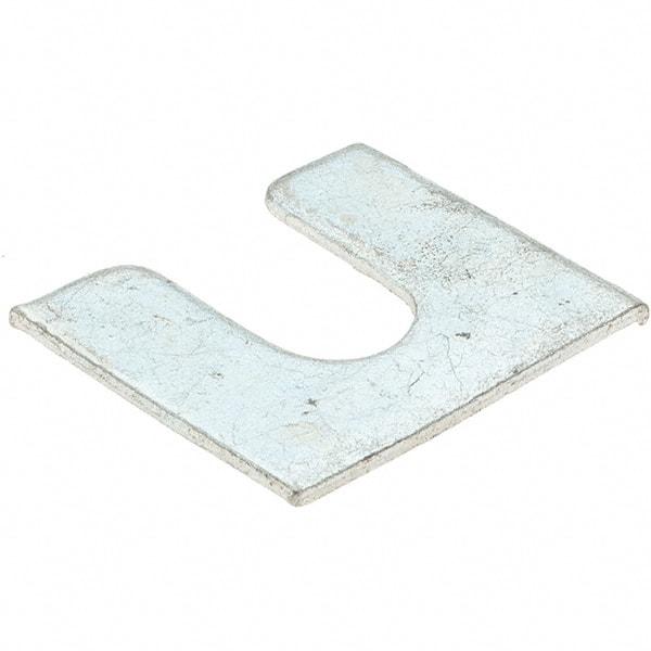 Made in USA - Metal Shim Stock   Type: Slotted Shim    Material: Steel - All Tool & Supply